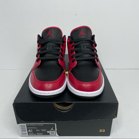 Nike Air Jordan 1 Retro Low GS “Reverse Bred” NEW - Picture 2 of 4